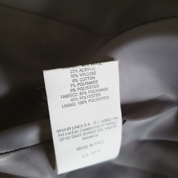 Javier Simorra Barcelona Gray Tweed Blazer - Picture 7 of 8